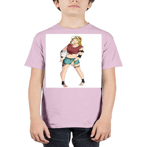 Beautiful girl volley in summer beach 38# - anime - Youth Tee Unisex