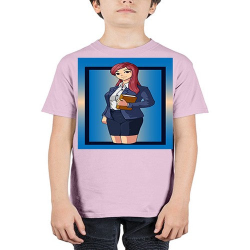 Beautiful teacher girl in teachers day 139# - anime - Youth Tee Unisex
