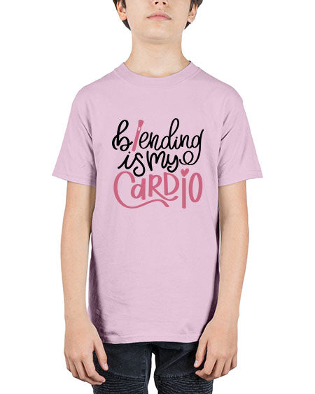 Blending is my Cardio Style 130# - beauty - fashion - Youth Tee Unisex