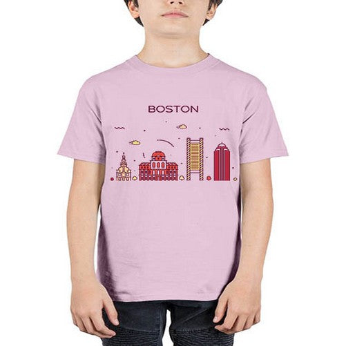 Boston 481# - cities - Youth Tee Unisex