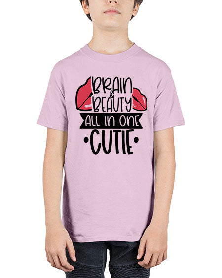 Brain Beauty All In One Cutie Style 127# - beauty - fashion - Youth Tee Unisex