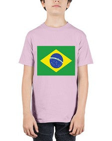 Brazil 488# - world flags - Youth Tee Unisex
