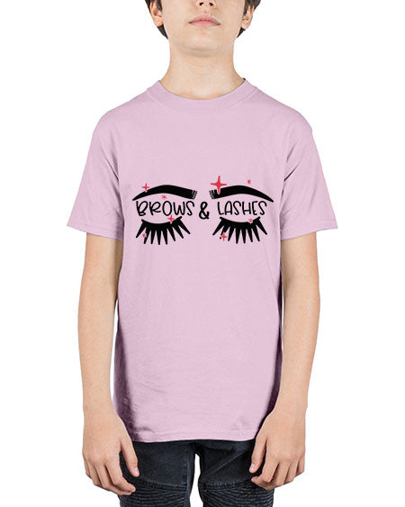 Brows Lashes Style 123# - beauty - fashion - Youth Tee Unisex