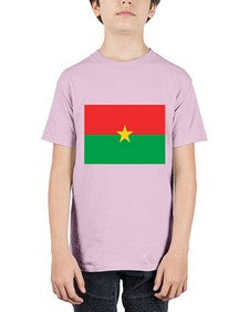 Burkina Faso 522# - world flags - Youth Tee Unisex