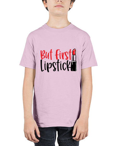 But First Lipstick Style 246# - beauty - fashion - Youth Tee Unisex