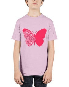 ButterflyMandala 292# - mandala - Youth Tee Unisex