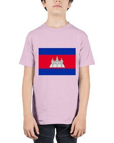 Cambodia 537# - world flags - Youth Tee Unisex