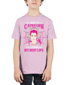 Capricorn chick 193# - capricorn - Youth Tee Unisex