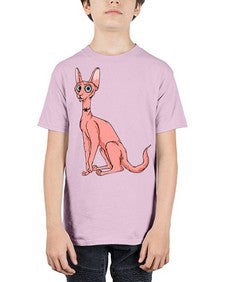 Cat 33# - cartoon animals - Youth Tee Unisex