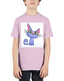 Cat 68# - cartoon animals - Youth Tee Unisex