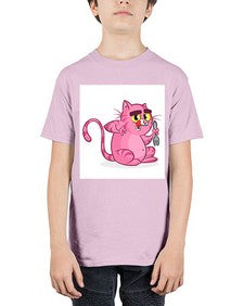 Cat 71# - cartoon animals - Youth Tee Unisex