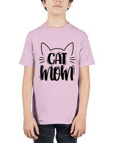 Cat Mom Style 85# - cats - Youth Tee Unisex