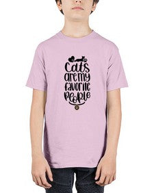 Cats Are My Favorite People Style 89# - cats - Youth Tee Unisex