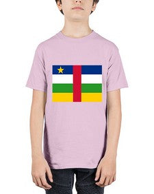 Central African Republic 551# - world flags - Youth Tee Unisex