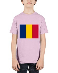 Chad 552# - world flags - Youth Tee Unisex