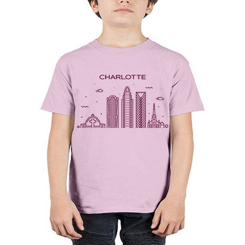 CharlotteNC 558# - cities - Youth Tee Unisex