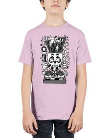 Chess Skull Head 328# - skull and bones - Youth Tee Unisex