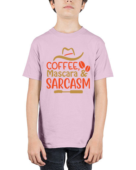 Coffee Mascara Sarcasm 21# -  fashion - Youth Tee Unisex