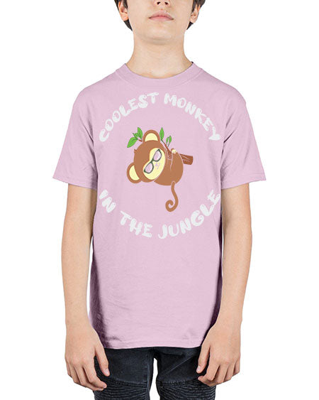 Collest Monkey in the Jungle 3# - monkey - Youth Tee Unisex