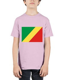 Congo Republic of the 614# - world flags - Youth Tee Unisex