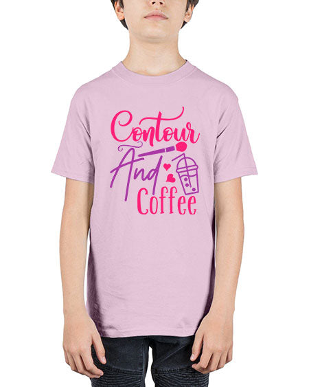 Contour And Coffee Style 243# - beauty - fashion - Youth Tee Unisex