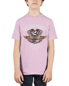 Custom engine 14# - motorcycle - Youth Tee Unisex