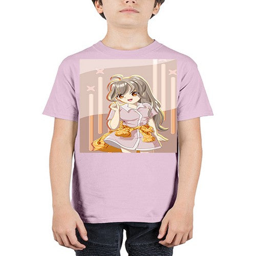 Cute and happy girl with picnic outfit 10# - anime - Youth Tee Unisex