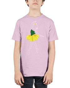 Cute ballet ballerino girls dancing ballet 83# - ballet - Youth Tee Unisex