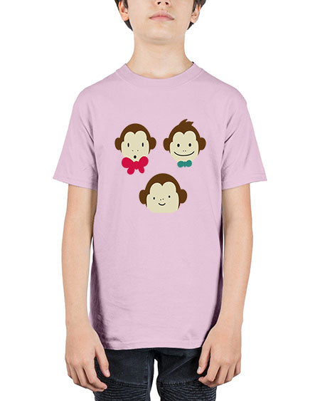 Cute_little_monkeys_5425 - monkey - Youth Tee Unisex
