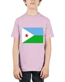 Djibouti 670# - world flags - Youth Tee Unisex