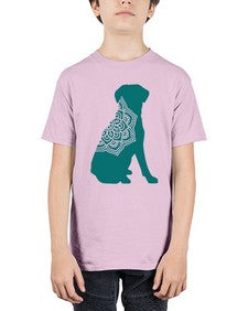 DogMandala 381# - mandala - Youth Tee Unisex