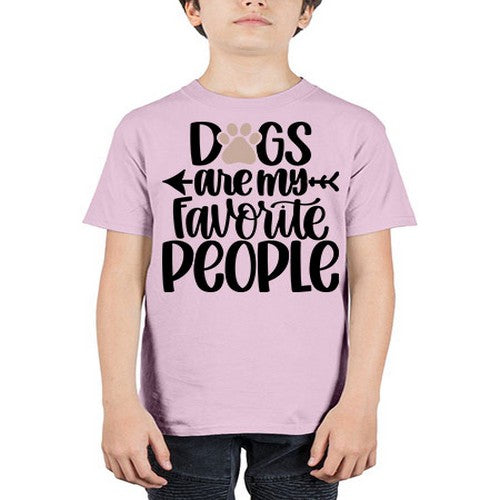 Dogs Are My Favorite People Style 22# - dogs - Youth Tee Unisex