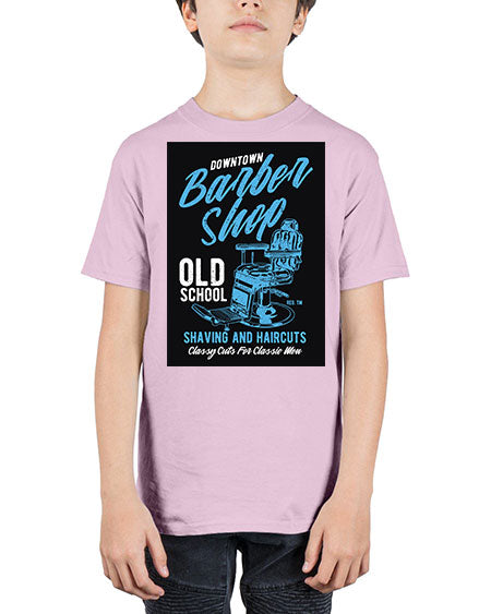 Downtown Barbershop CS729# - barber - Youth Tee Unisex