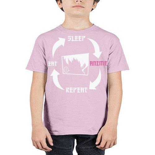 Eat Sleep Anime Repeat Anime Anime 226# - anime - Youth Tee Unisex