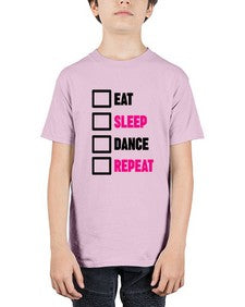 Eat sleep dance repeat 120# - ballet - Youth Tee Unisex