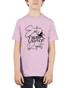 Eat sleep dance repeat 122# - ballet - Youth Tee Unisex