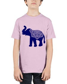 ElephantMandala 414# - mandala - Youth Tee Unisex