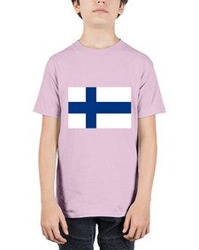 Finland 722# - world flags - Youth Tee Unisex