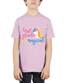 First Grade Is Magical 143# - first grade - Youth Tee Unisex