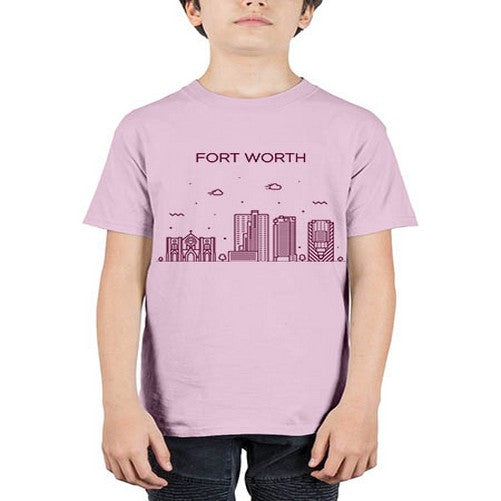 FortWorth 738# - cities - Youth Tee Unisex