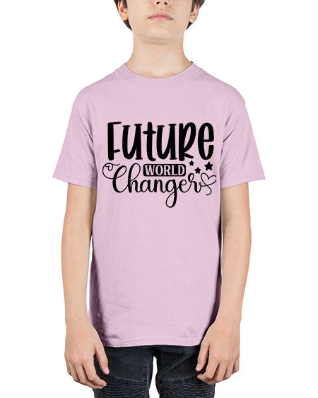Future World Changer 318# - kids - Youth Tee Unisex