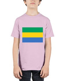 Gabon 754# - world flags - Youth Tee Unisex