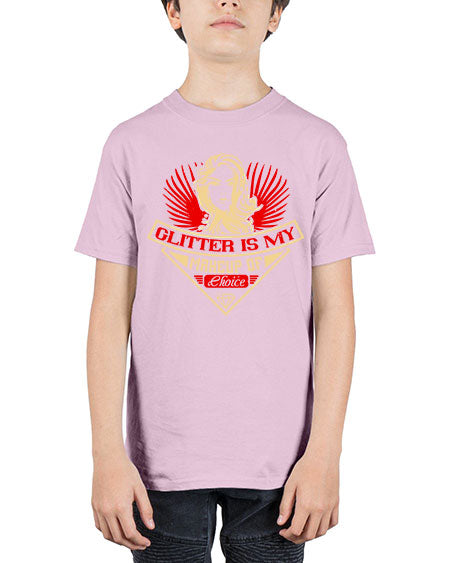 Glitter is my makeup of choice Style 211# - beauty - fashion - Youth Tee Unisex