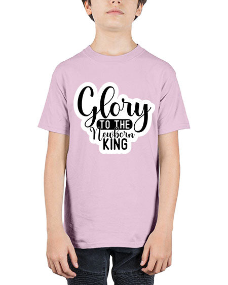 Glory To The Newborn King 320# - baby - Youth Tee Unisex