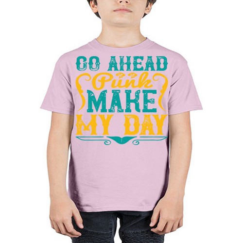 Go Ahead Punk Make My Day Style 45# - dogs - Youth Tee Unisex