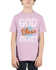 God bless internet 78# - internet - Youth Tee Unisex