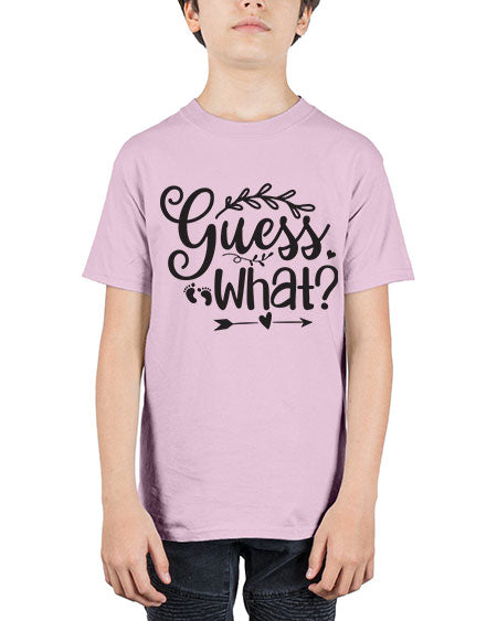 Guess what 323# - pregnancy - Youth Tee Unisex