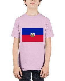 Haiti 802# - world flags - Youth Tee Unisex