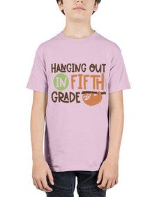 Hanging Out in Fifth 232# - fifth grade - Youth Tee Unisex