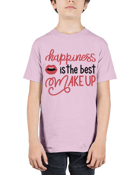 Happiness is the Best Makeup Style 94# - beauty - fashion - Youth Tee Unisex